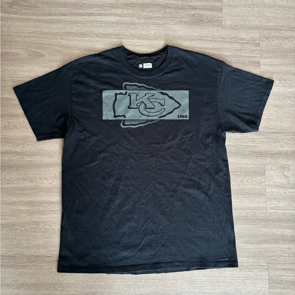 Kansas City Chiefs Black Graphic T-Shirt